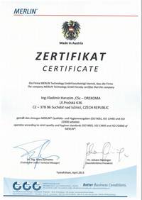 Certifikát